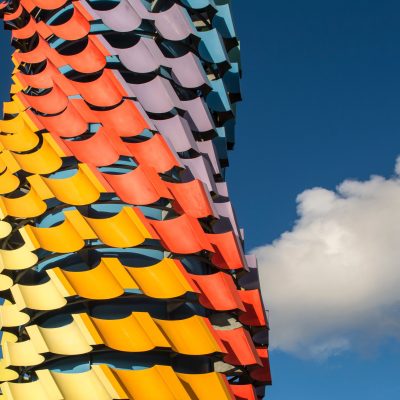 Billenial | Iconic multi-coloured sculpture in a Liverpool landmark.